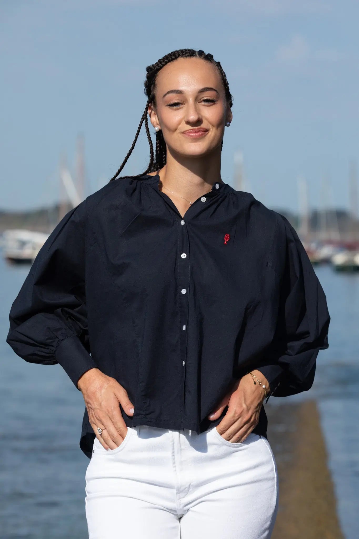 Chemise Col Mao « Daniela » La 5ème Femme 