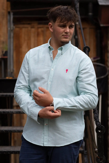 Chemise Oxford Rayée « Touquet » GD La 5ème Homme 