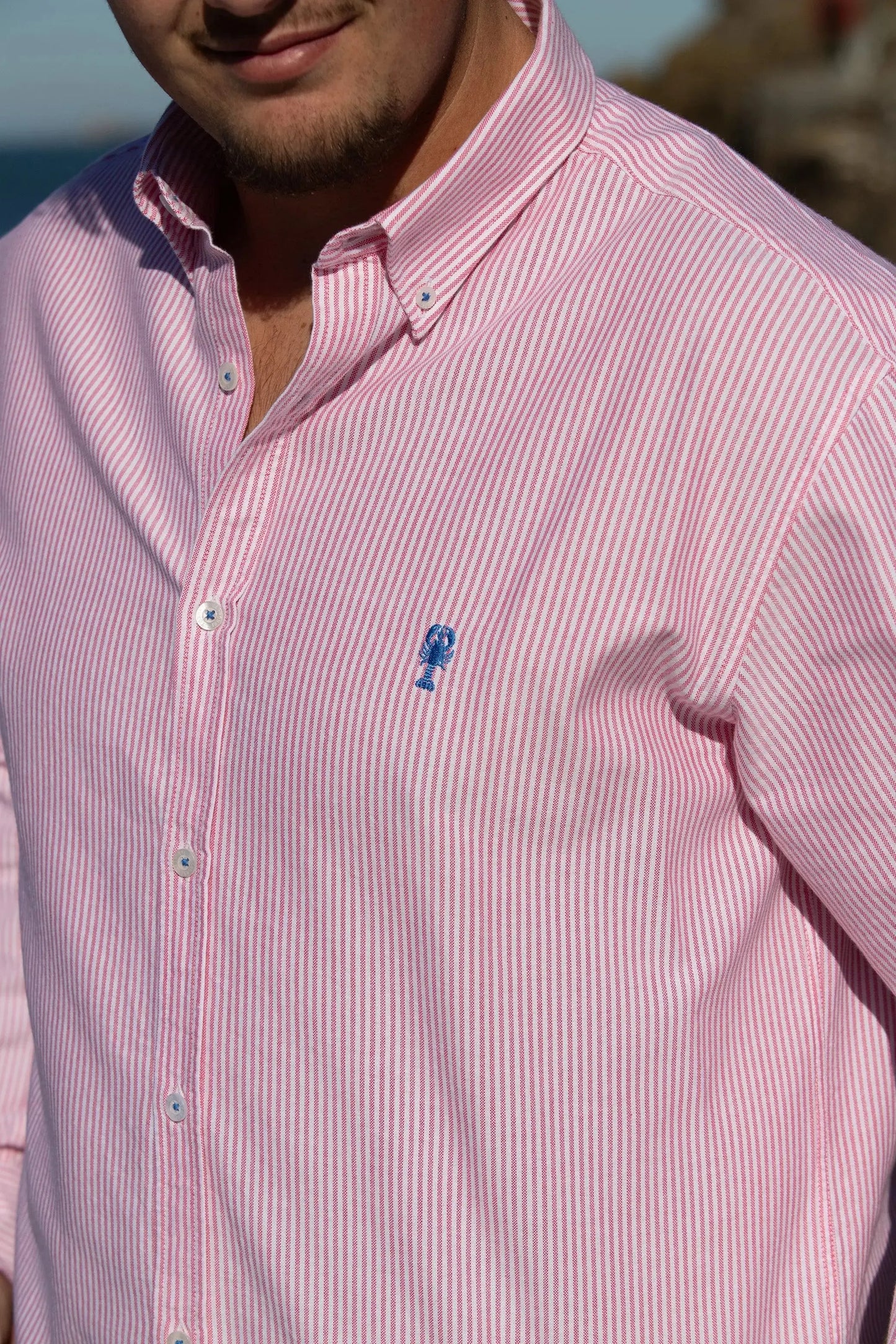 Chemise Oxford Rayée « Touquet » GD La 5ème Homme 