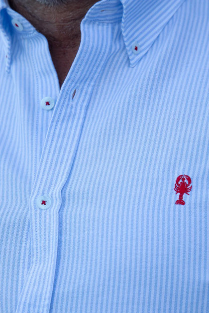 Chemise Oxford Rayée « Touquet » La 5ème Homme 