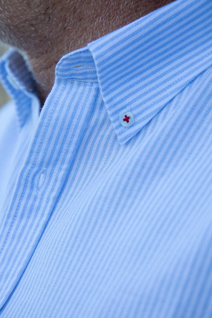Chemise Oxford Rayée « Touquet » La 5ème Homme 
