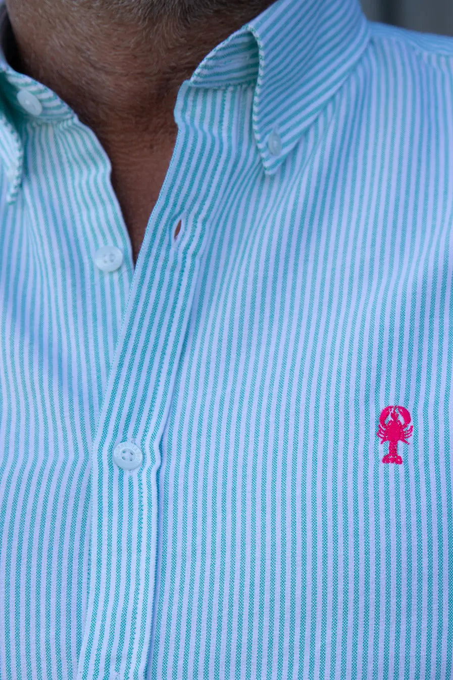 Chemise Oxford Rayée « Touquet » La 5ème Homme 