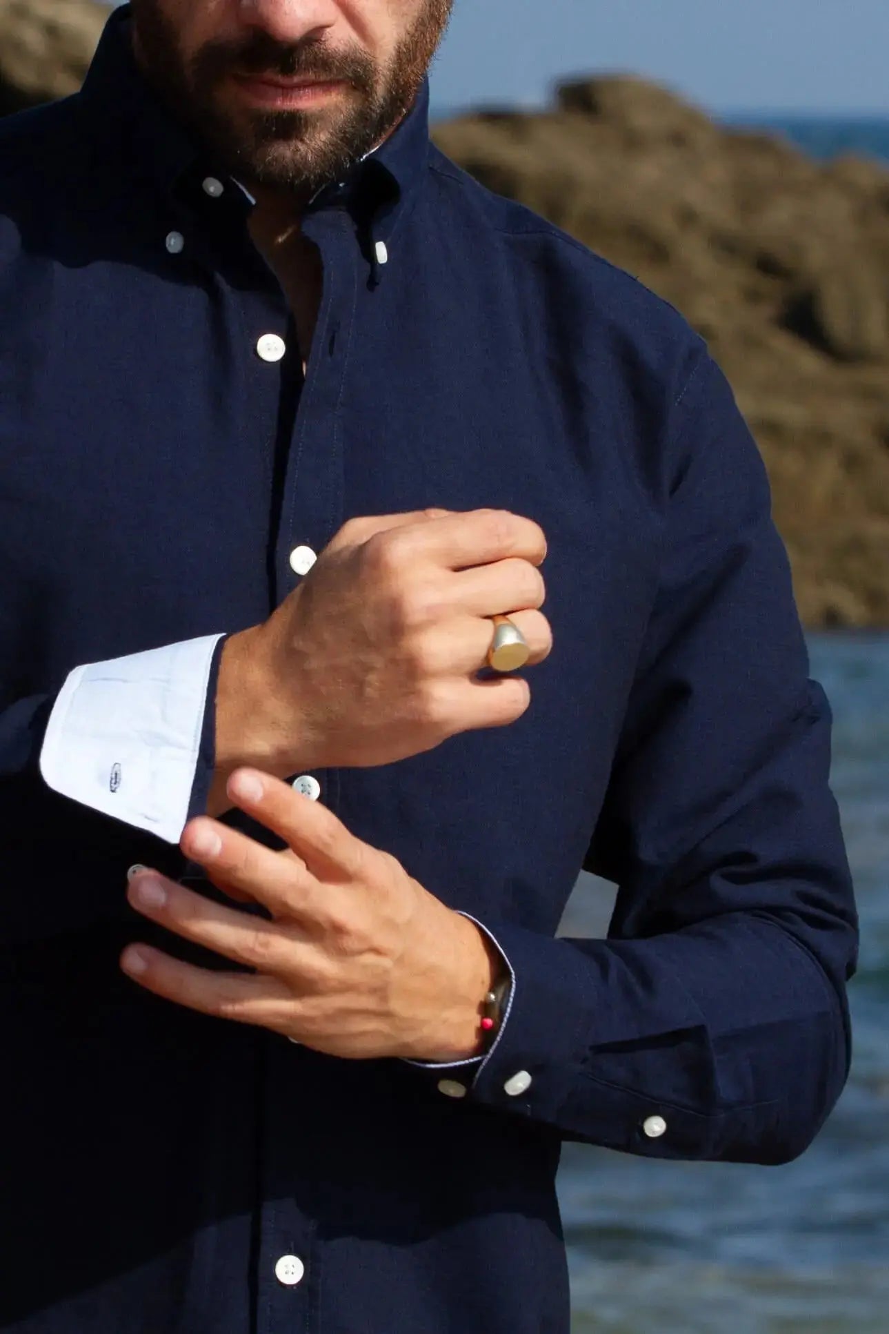 Chemise Oxford Unie « Touquet » GD La 5ème Homme 