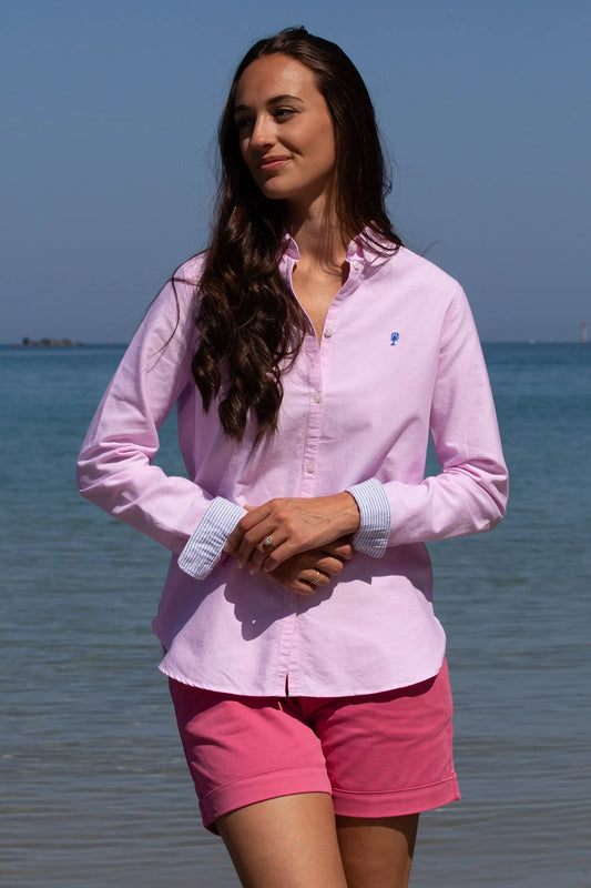 Chemise Oxford « Dominique » Unie La 5ème Femme 