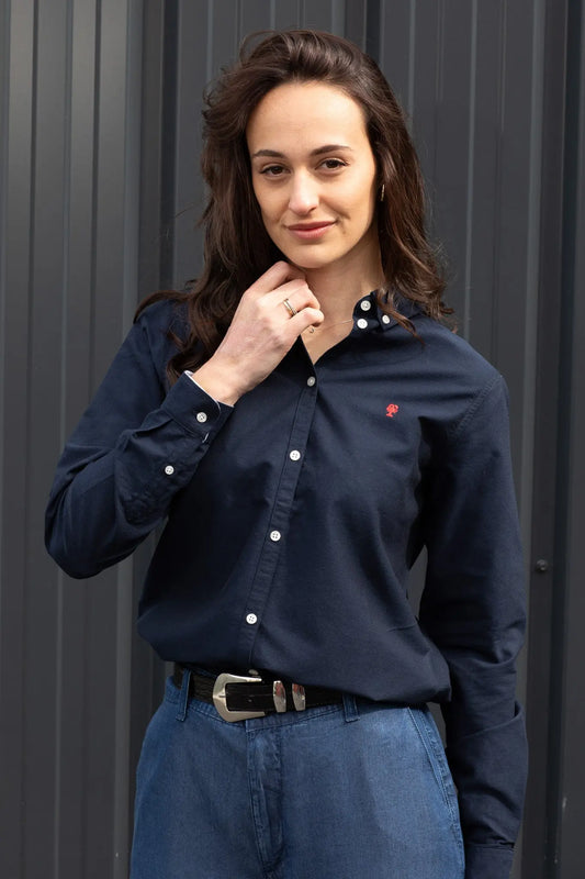 Chemise Oxford « Dominique » Unie La 5ème Femme 