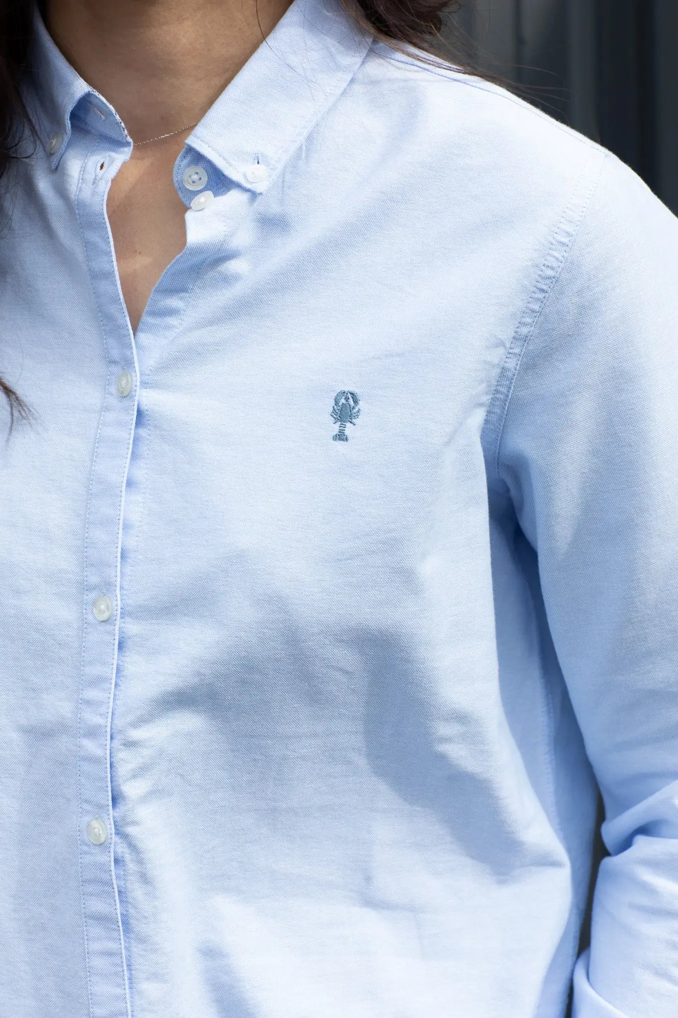 Chemise Oxford « Dominique » Unie La 5ème Femme 