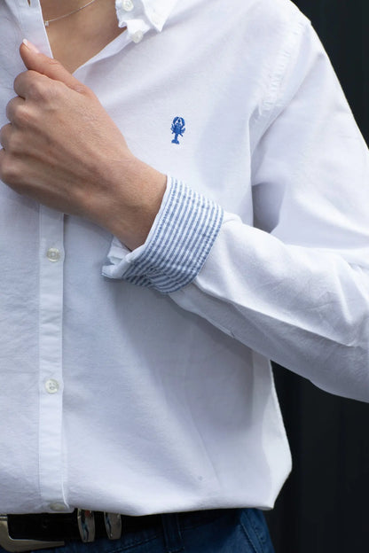 Chemise Oxford « Dominique » Unie La 5ème Femme 