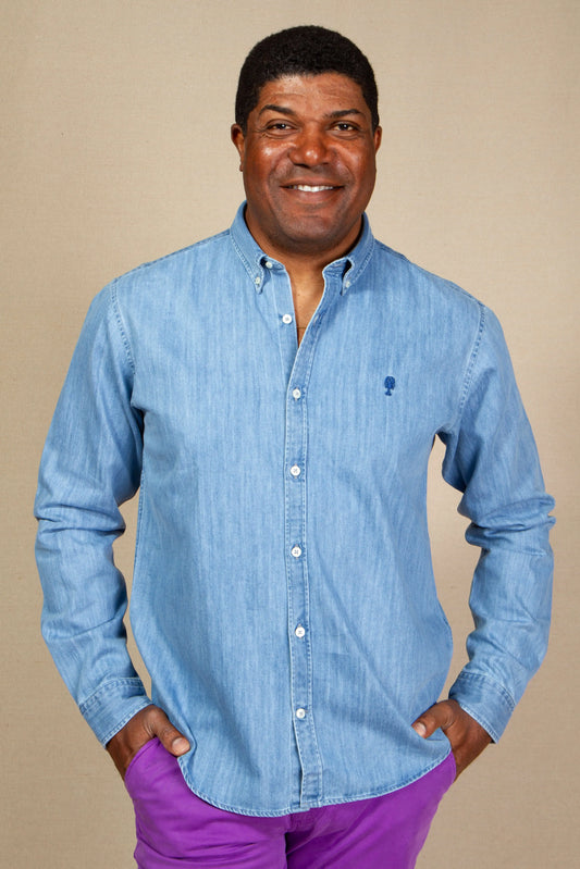 Chemise Pornic en Jeans La 5ème Homme 