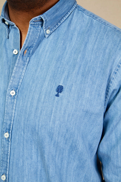 Chemise Pornic en Jeans La 5ème Homme 