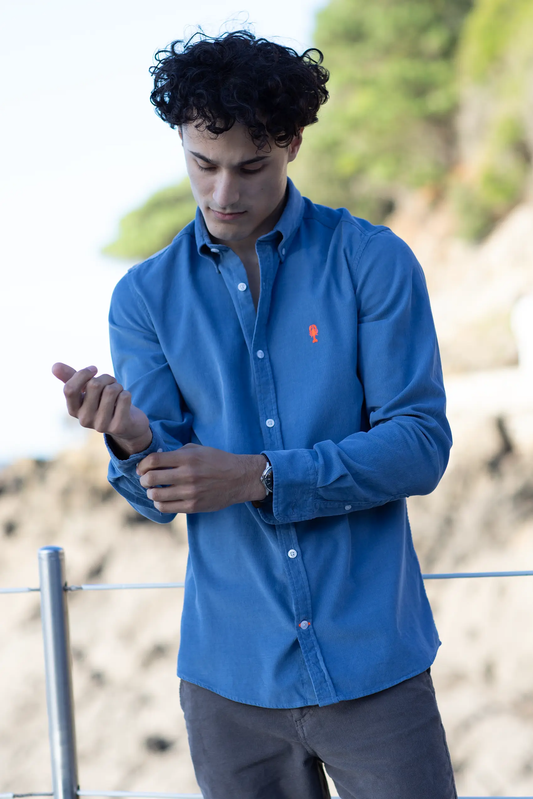 Chemise Velours Côtelé « Quimper » La 5ème Homme 