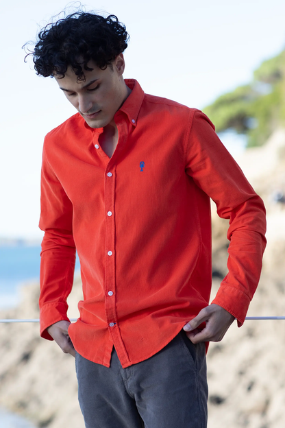 Chemise Velours Côtelé « Quimper » La 5ème Homme 