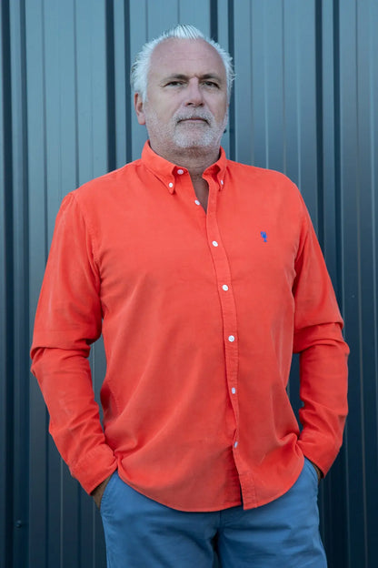Chemise Velours Côtelé « Quimper » La 5ème Homme 