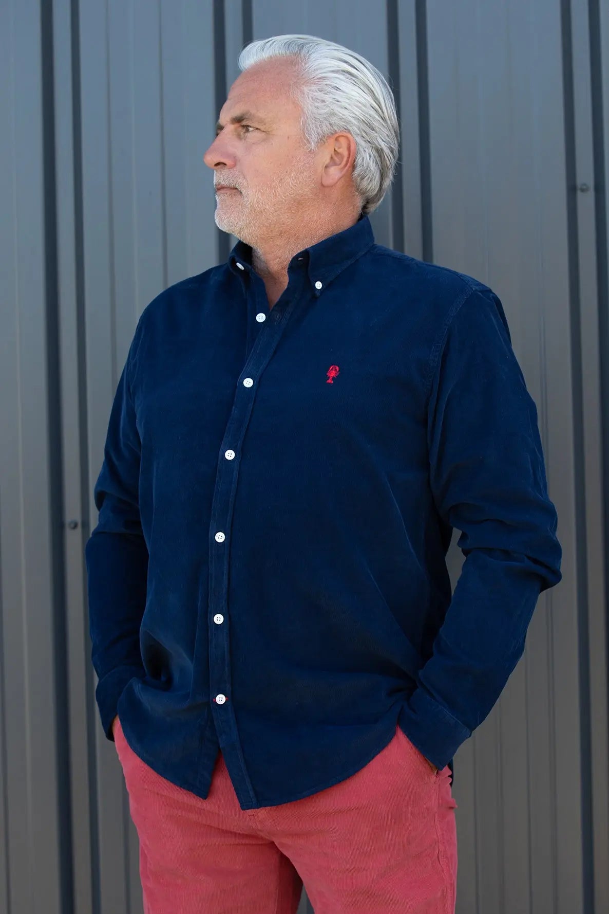 Chemise Velours Côtelé « Quimper » La 5ème Homme 