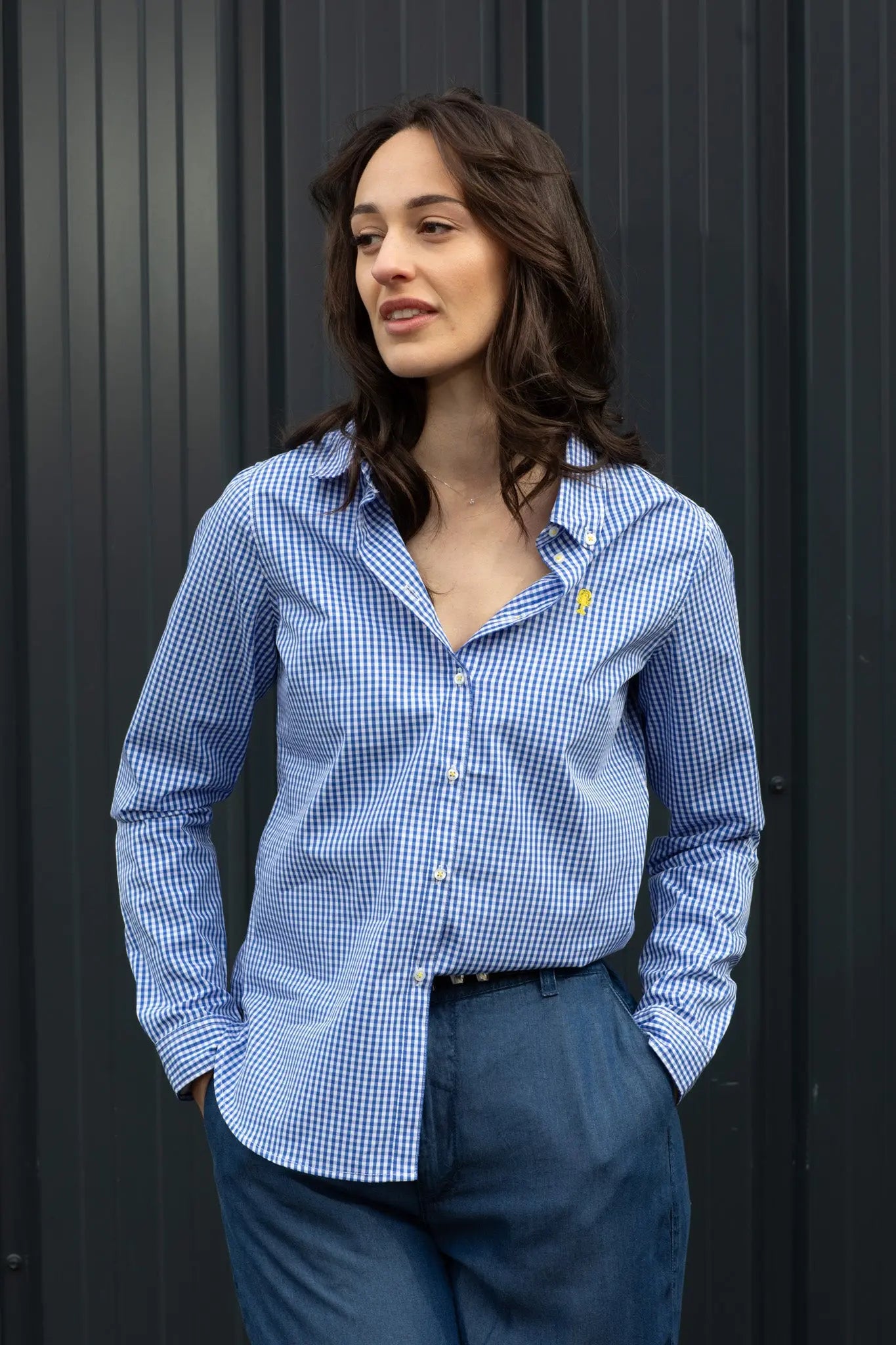Chemise à carreaux Vichy  (Copie) La 5ème Homme 