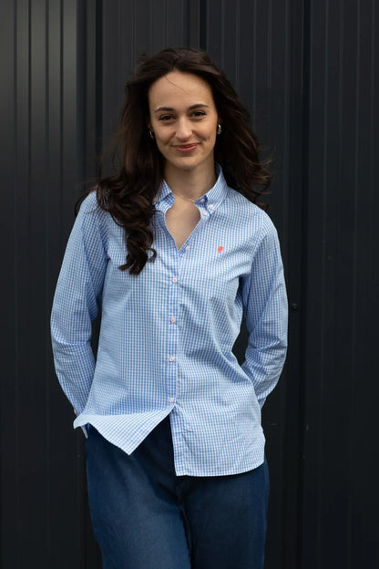 Chemise à carreaux Vichy  (Copie) La 5ème Homme 