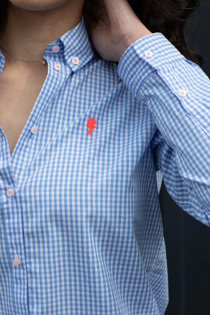 Chemise à carreaux Vichy  (Copie) La 5ème Homme 