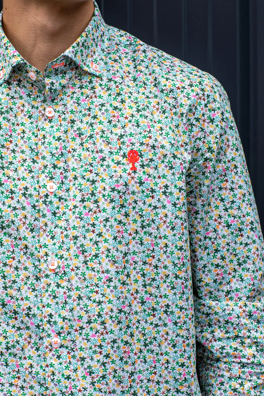 Chemise à motif « Fleurs » La 5ème Homme 