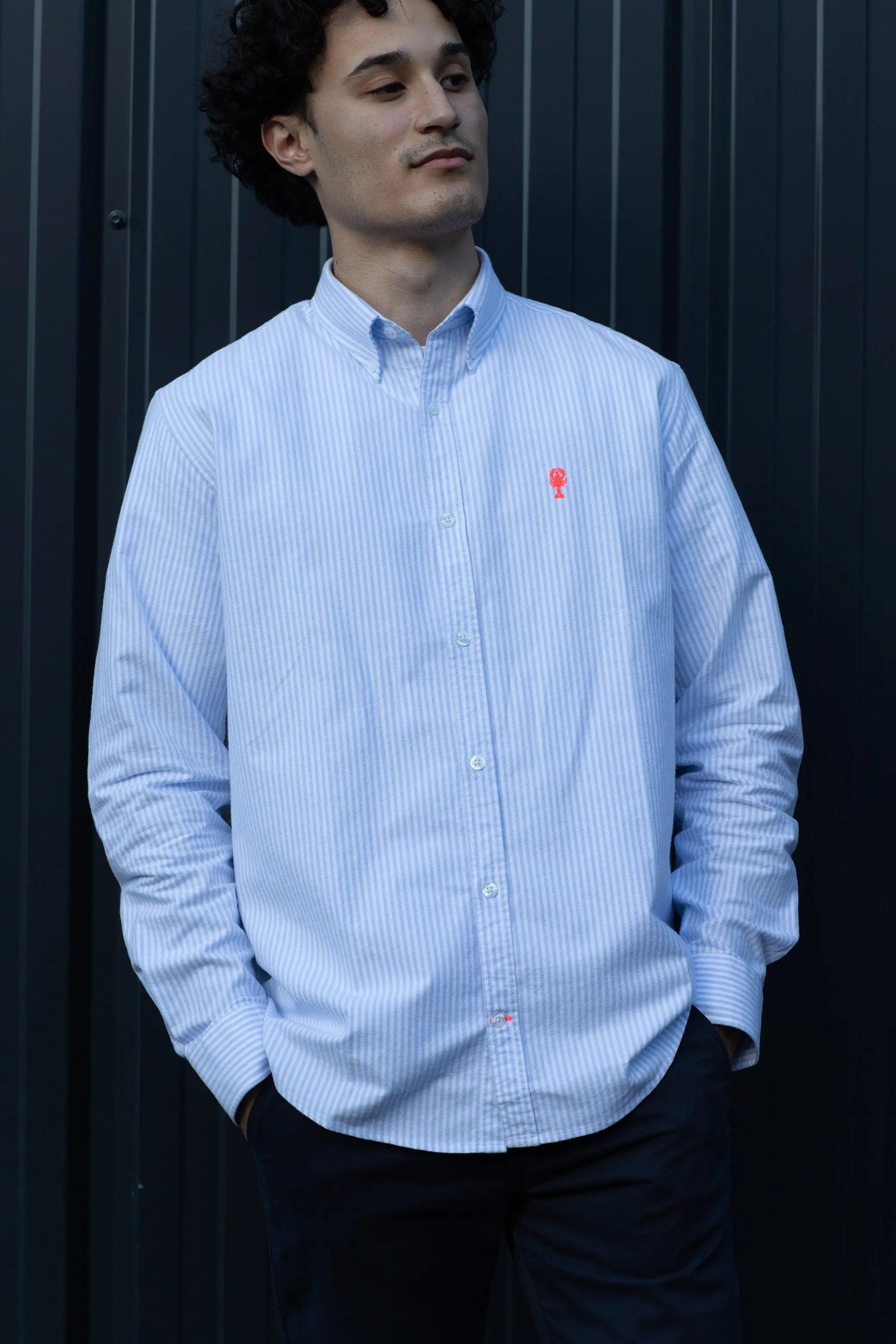 Chemise en Coton Brossé « Cabourg » La 5ème Homme 