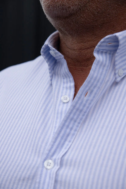 Chemise en Coton Brossé « Cabourg » La 5ème Homme 