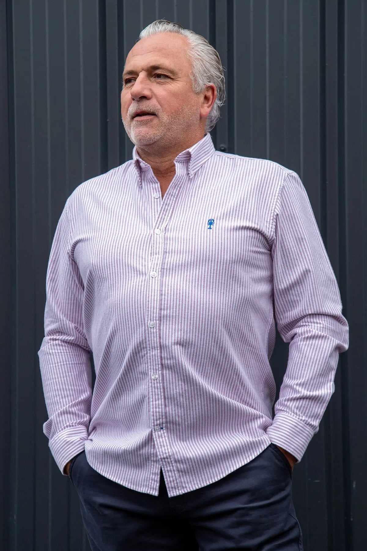 Chemise en Coton Brossé « Cabourg » La 5ème Homme 
