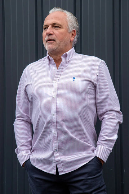 Chemise en Coton Brossé « Cabourg » La 5ème Homme 