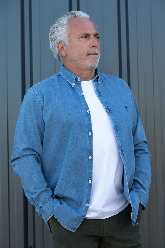 Chemise en Jean "Pornic" La 5ème Homme 