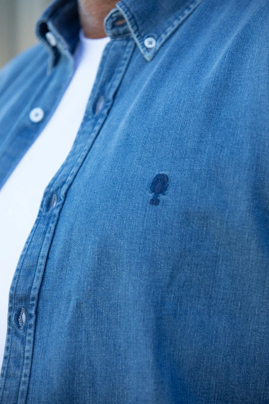 Chemise en Jean "Pornic" La 5ème Homme 