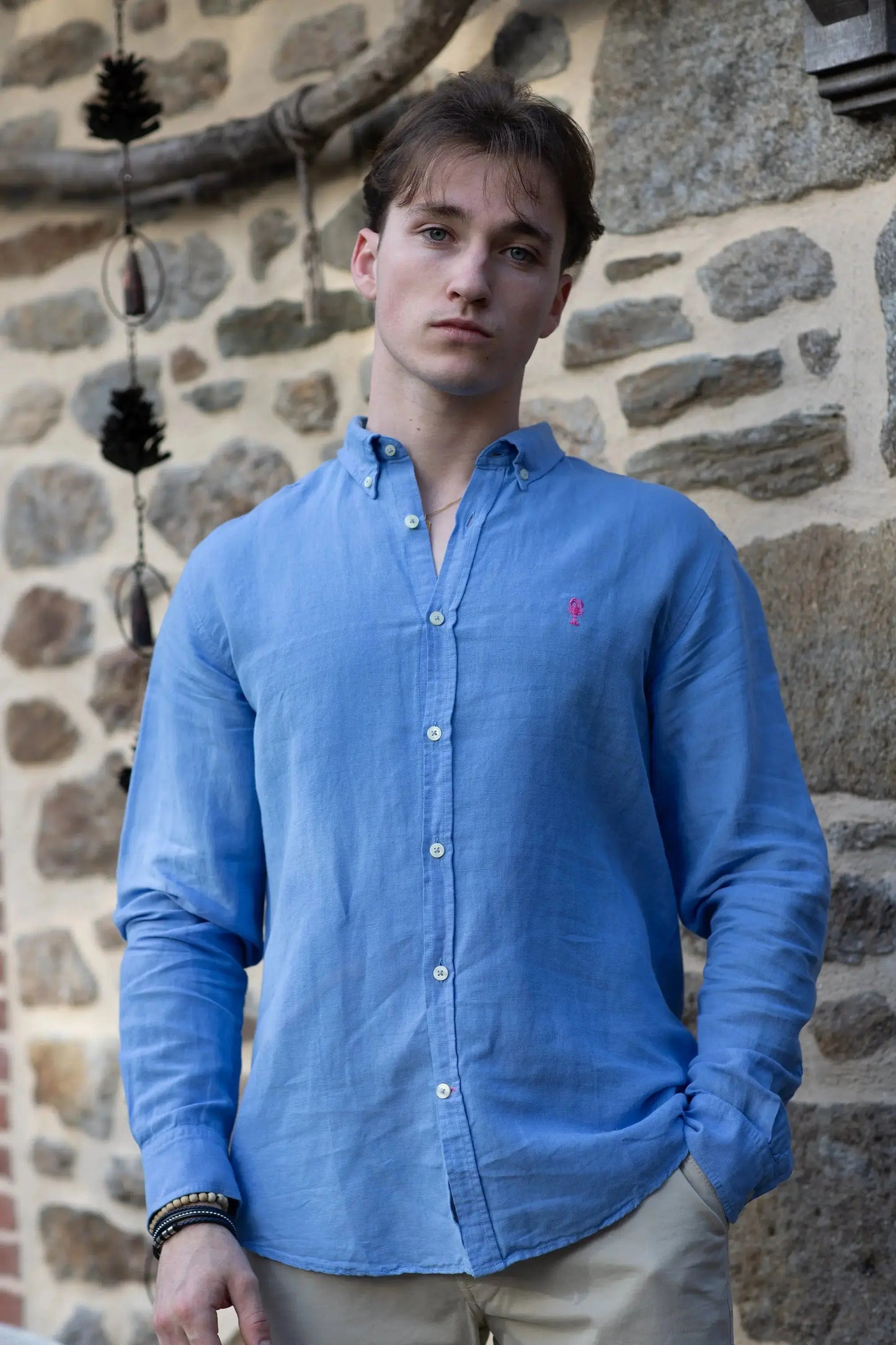 Chemise en Lin « Saint-Briac » La 5ème Homme 