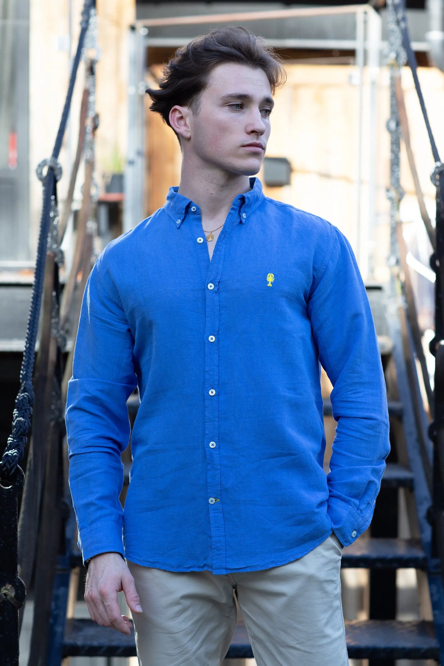 Chemise en Lin « Saint-Briac » La 5ème Homme 