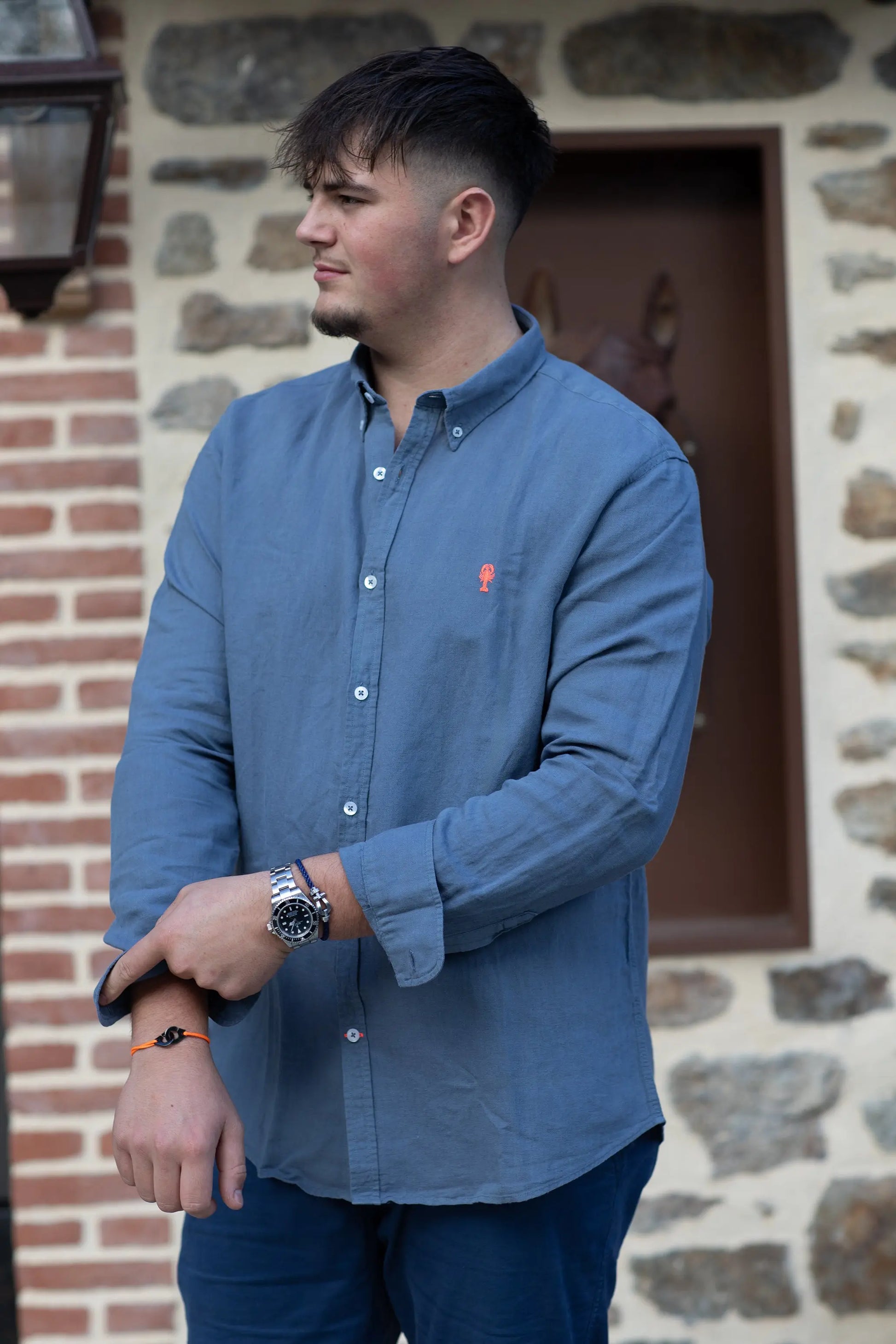 Chemise en Lin « Saint-Briac » La 5ème Homme 