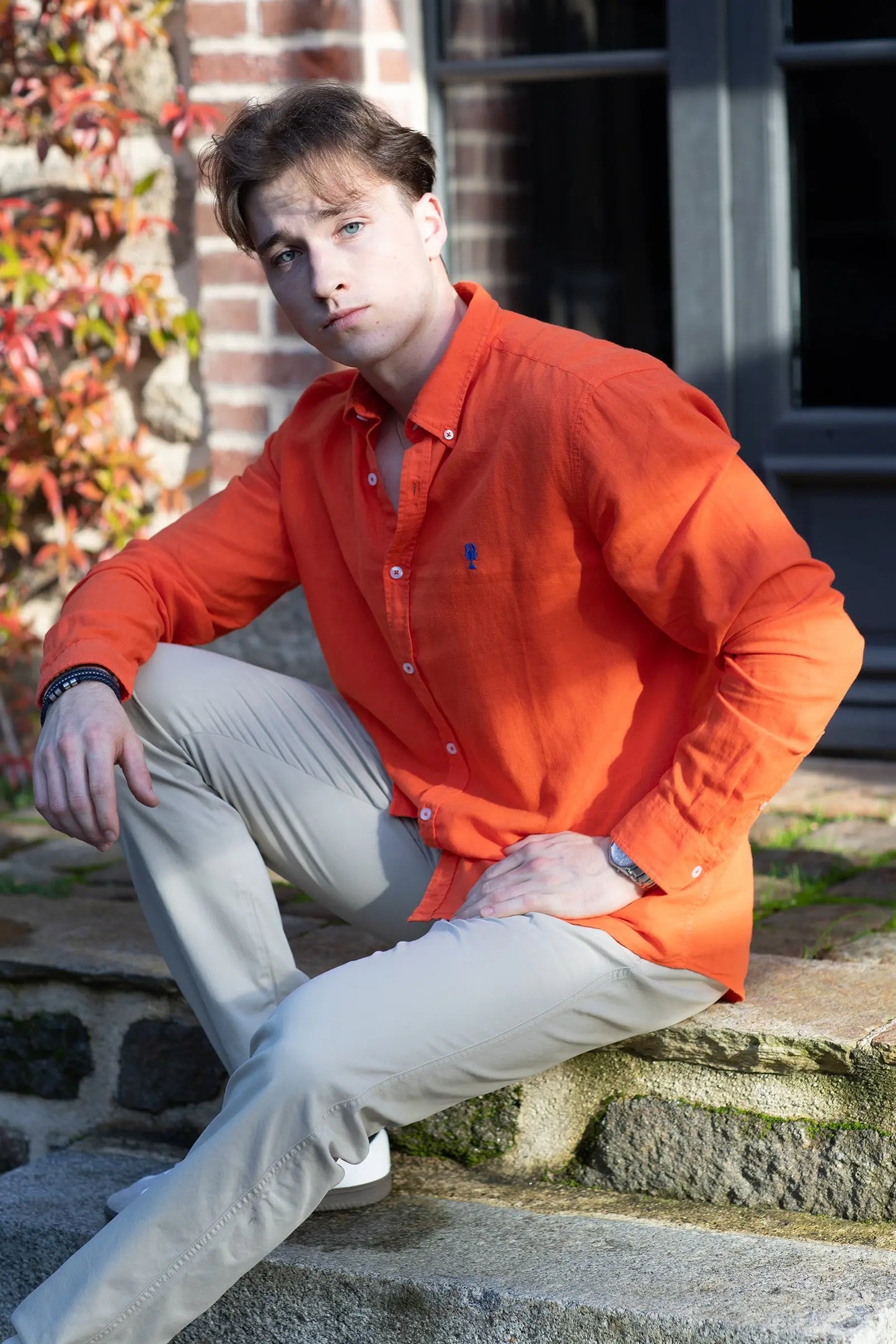 Chemise en Lin « Saint-Briac » La 5ème Homme 