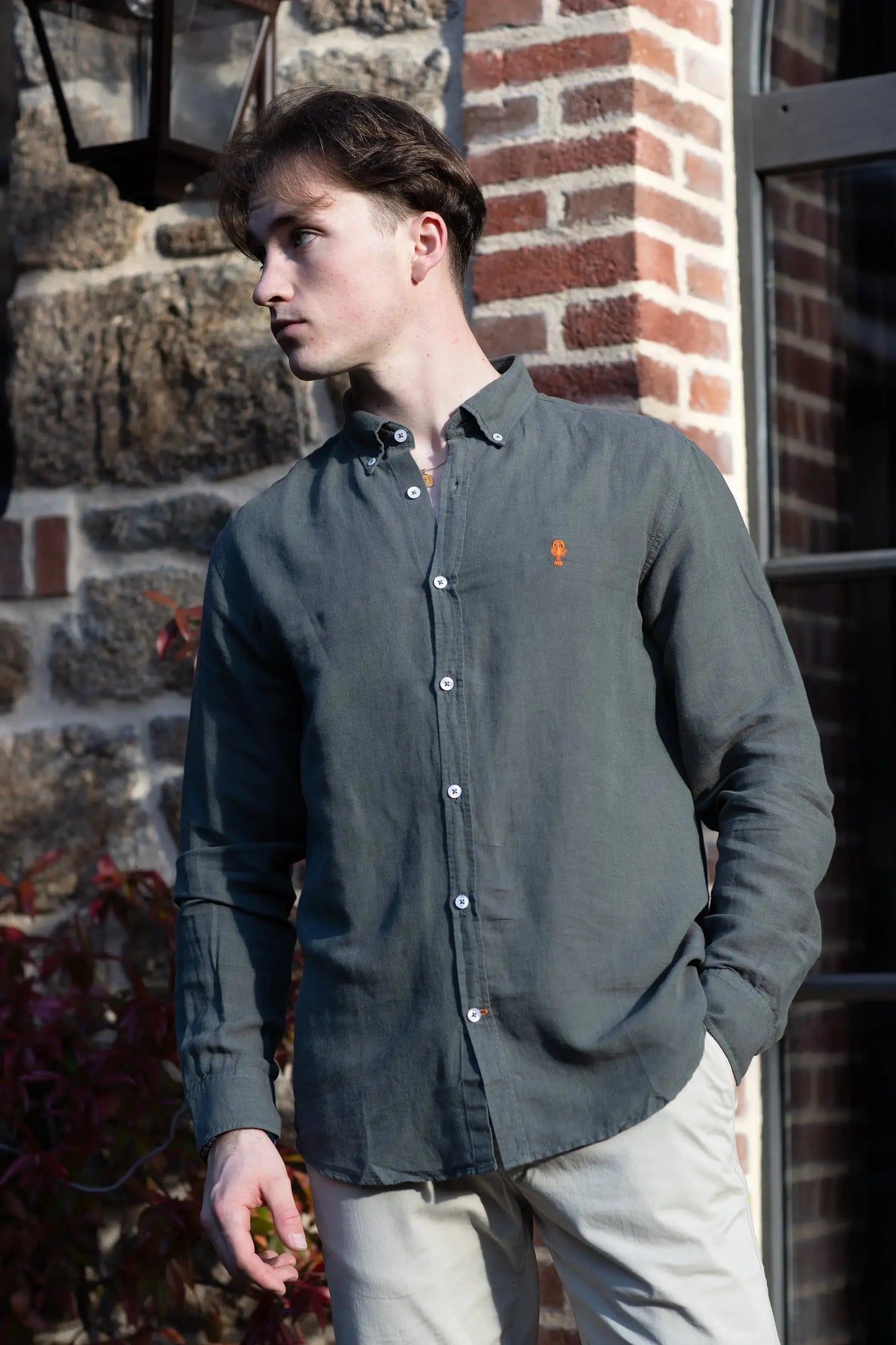 Chemise en Lin « Saint-Briac » La 5ème Homme 