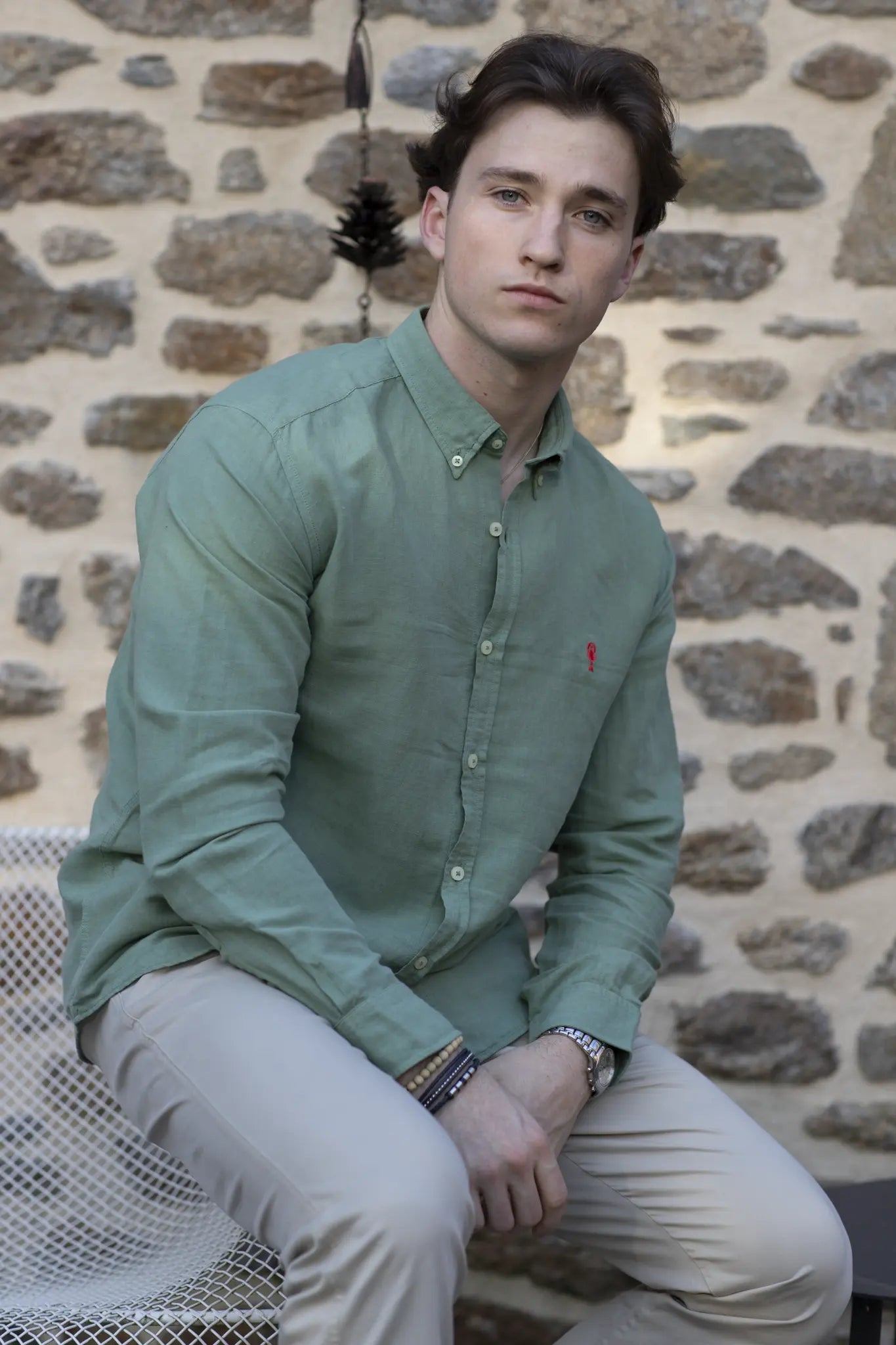 Chemise en Lin « Saint-Briac » La 5ème Homme 