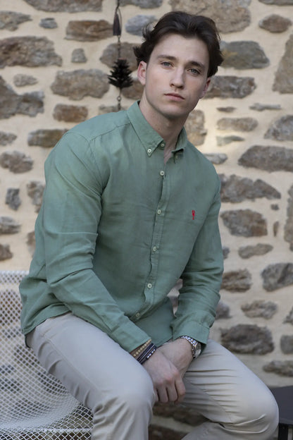 Chemise en Lin « Saint-Briac » La 5ème Homme 