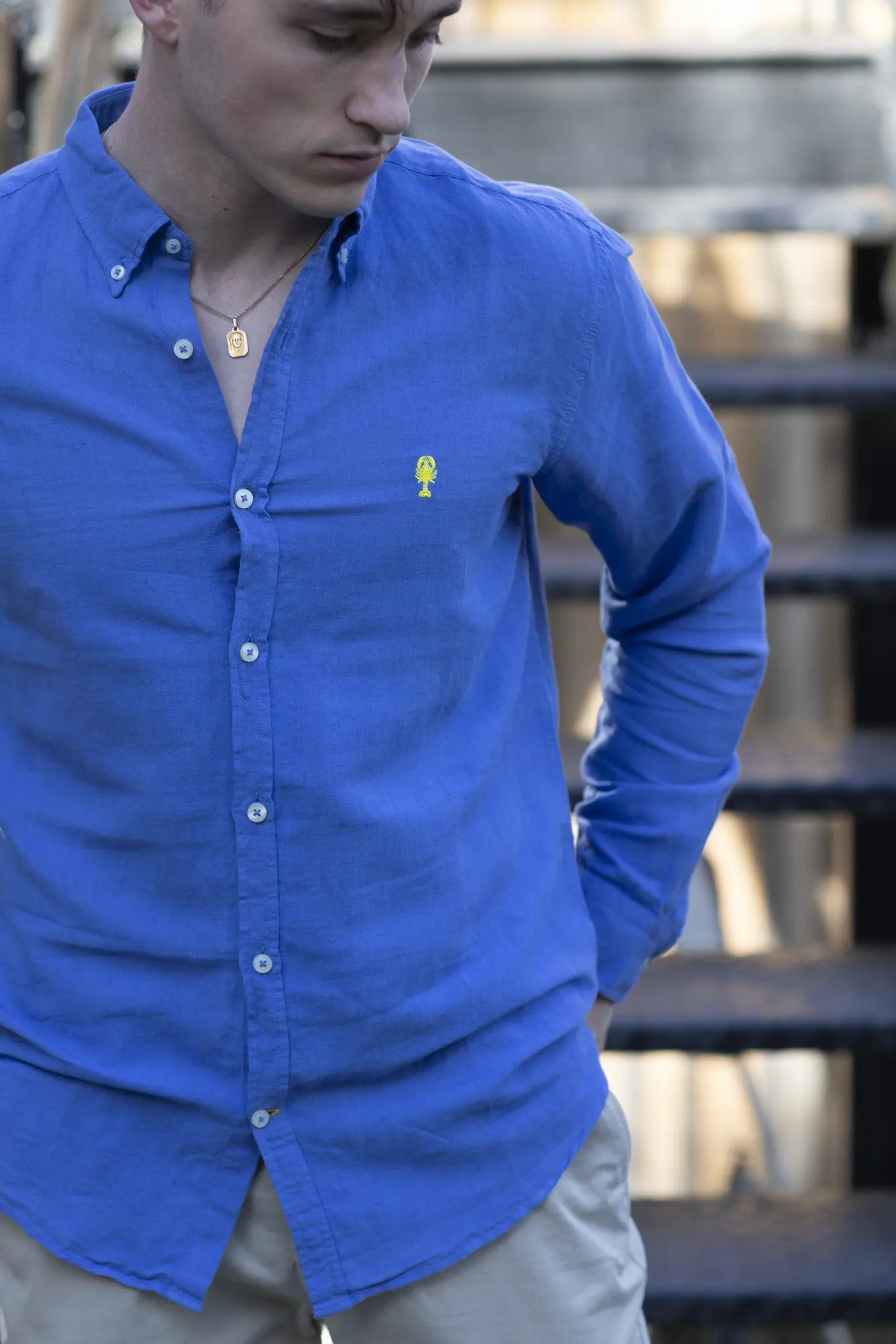 Chemise en Lin « Saint-Briac » La 5ème Homme 