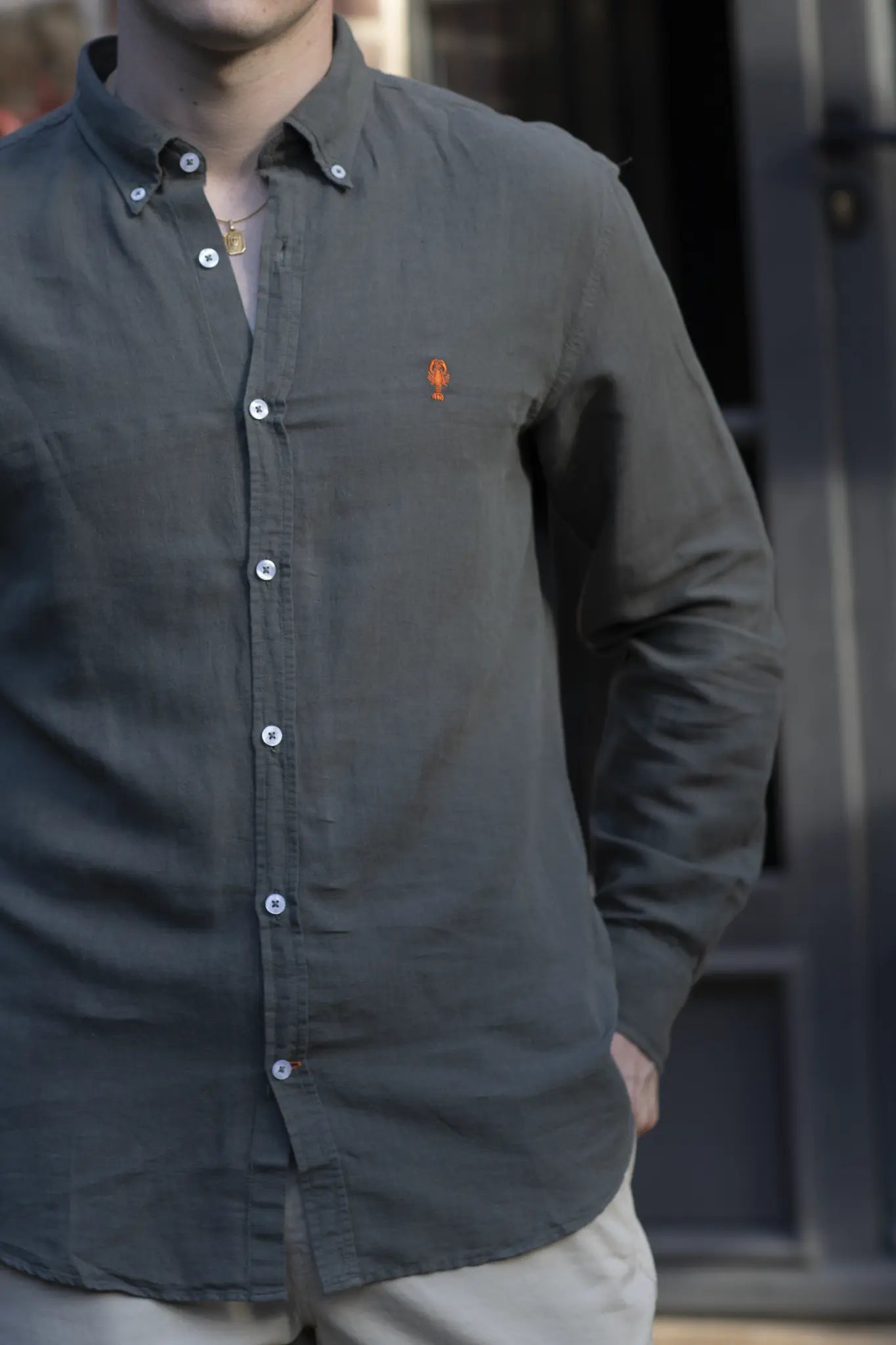 Chemise en Lin « Saint-Briac » La 5ème Homme 