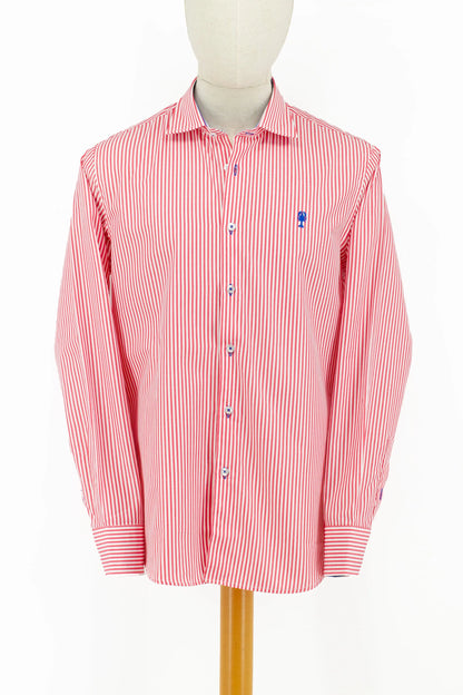 Chemise en Popeline Rayée La 5ème Homme 