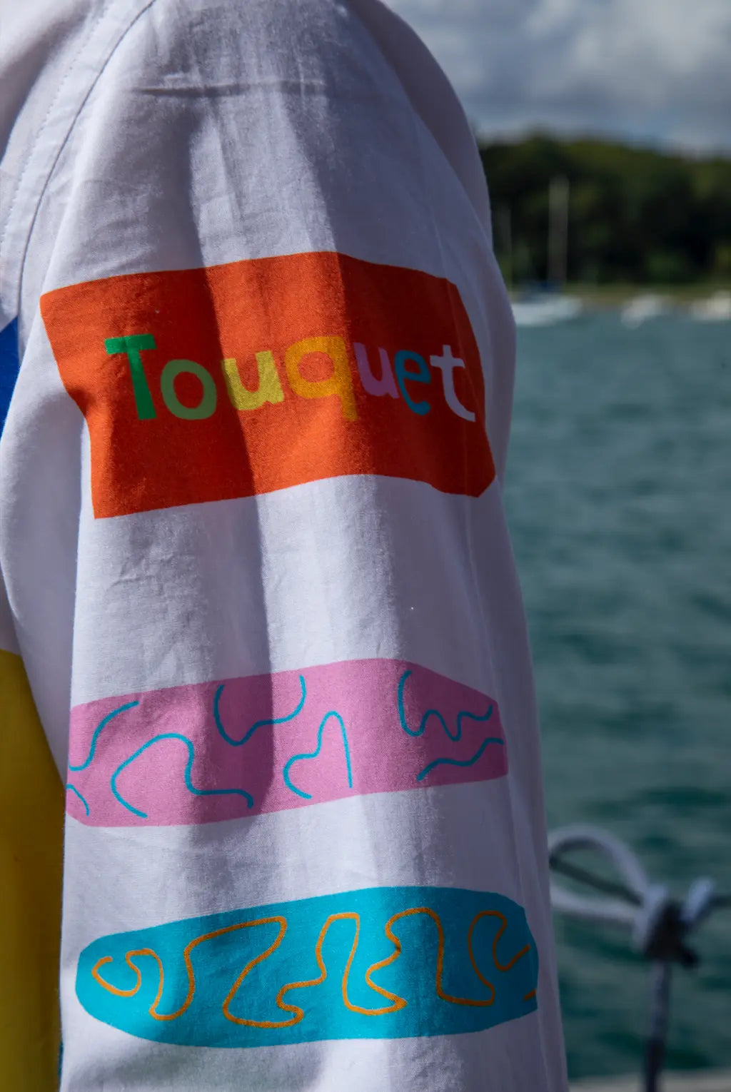 Chemise en coton "Plage" La 5ème Homme 