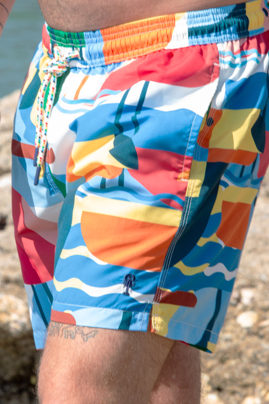 “Christophe” Toucans swim shorts