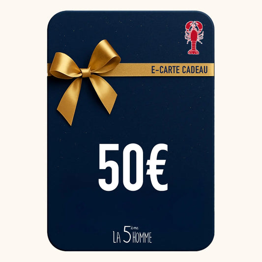 E-Carte Cadeau La 5ème Homme 