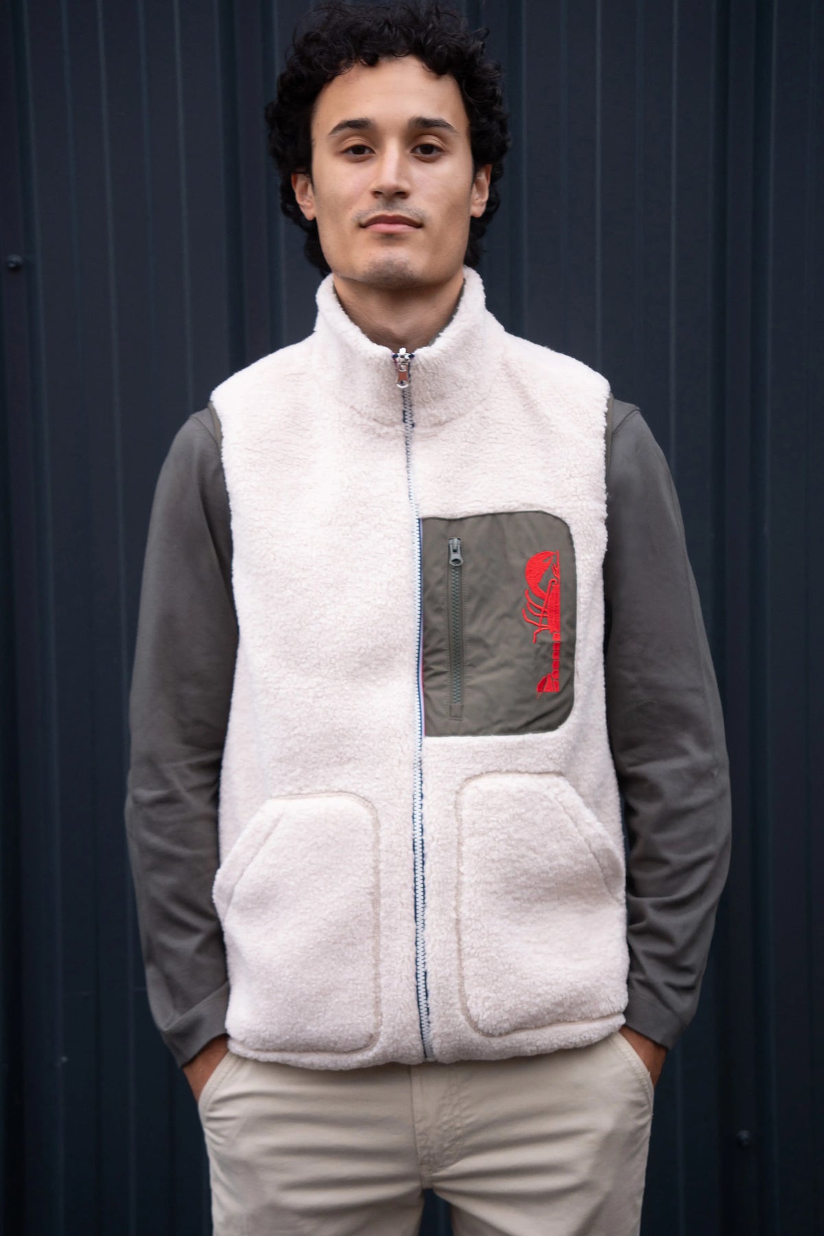 Gilet Sherpa Réversible La 5ème Homme 
