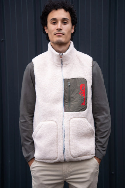 Gilet Sherpa Réversible La 5ème Homme 