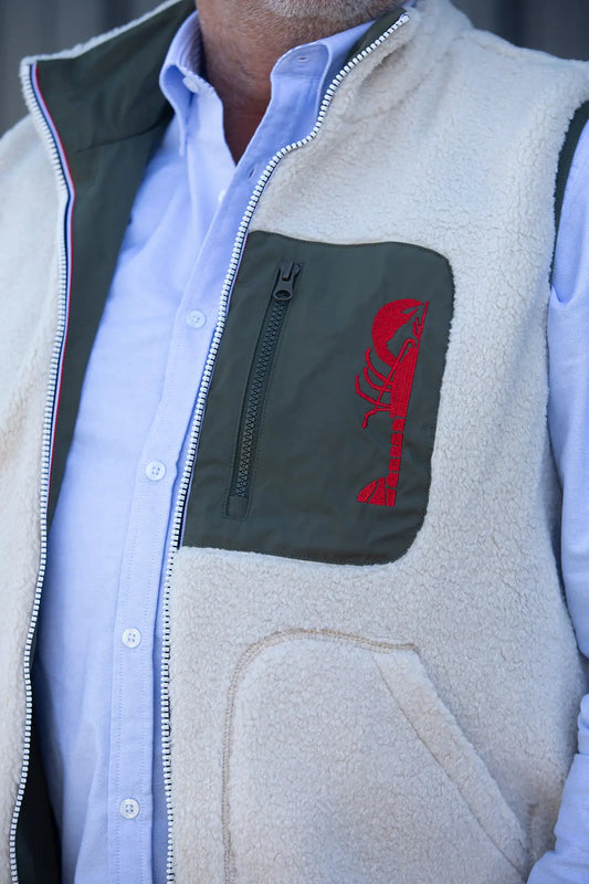 Gilet Sherpa Réversible La 5ème Homme 