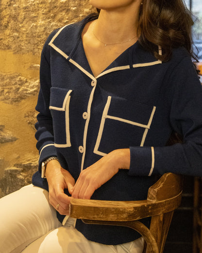 Gilet boutonné « Maria » La 5ème Femme 