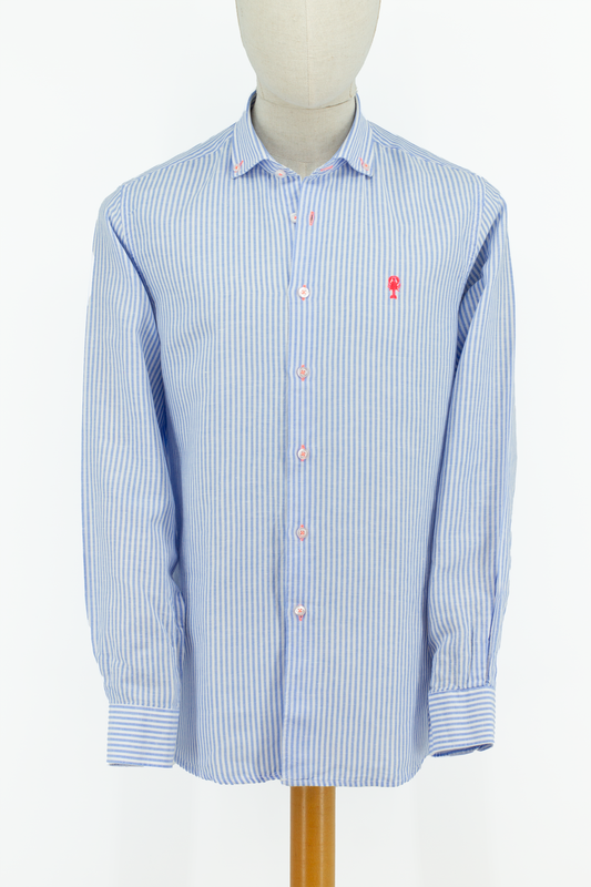 Chemise Rayée en Lin