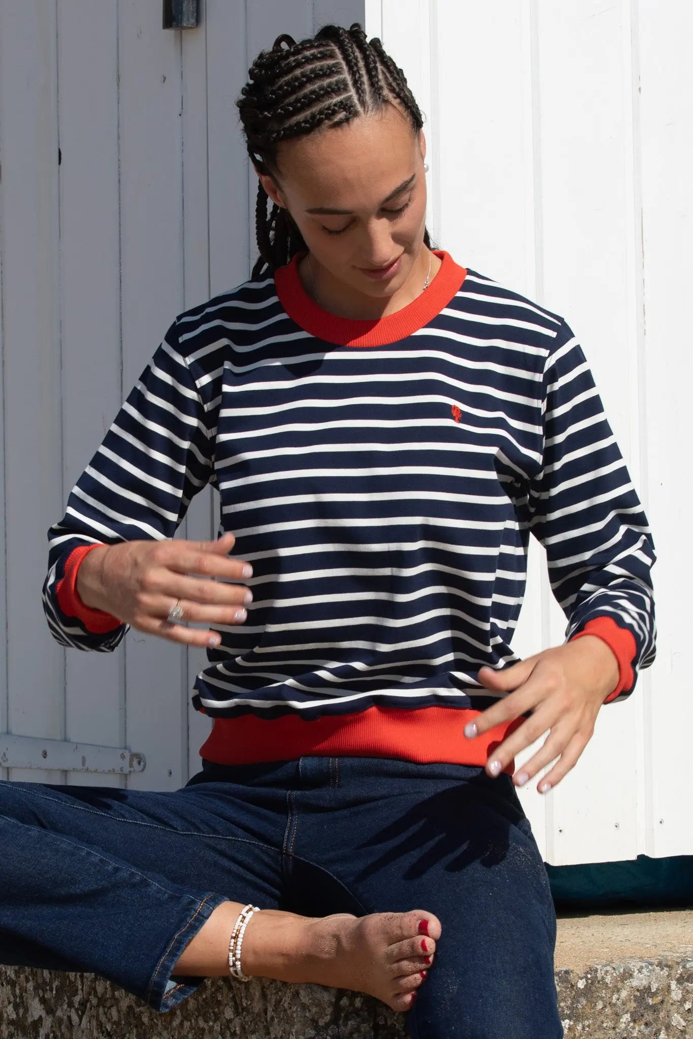 Marinière Femme en Coton "Teresa" La 5ème Homme 