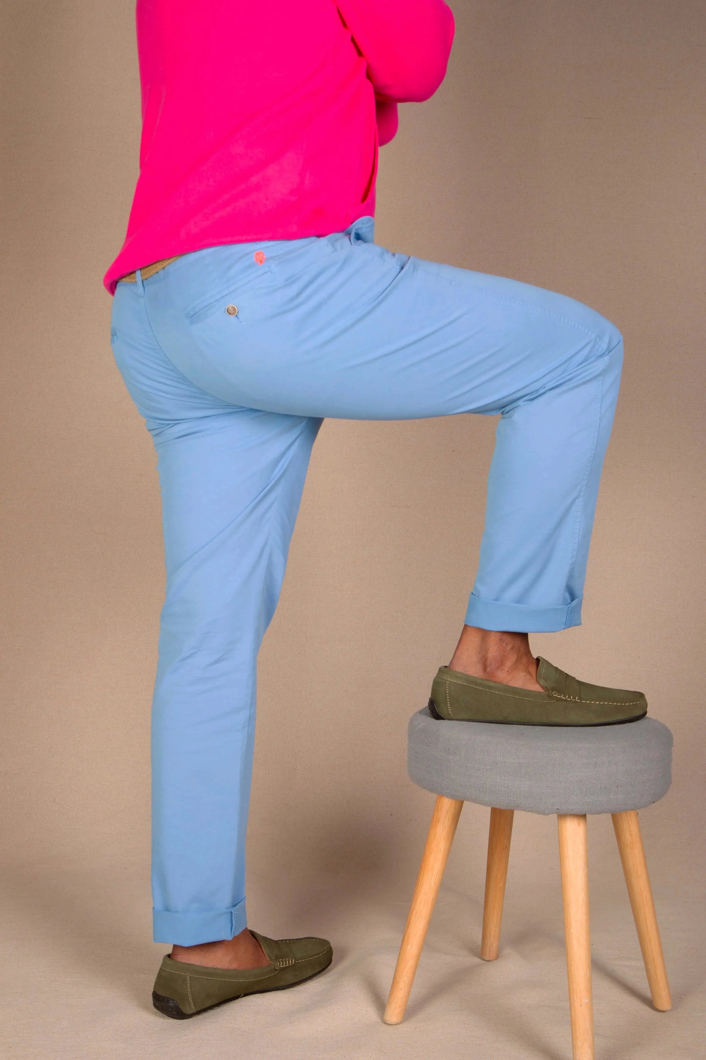 Pantalon Chino Homme Coupe Ajustée « Diego » La 5ème Homme 