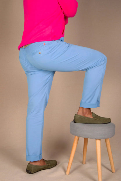 Pantalon Chino Homme Coupe Ajustée « Diego » La 5ème Homme 