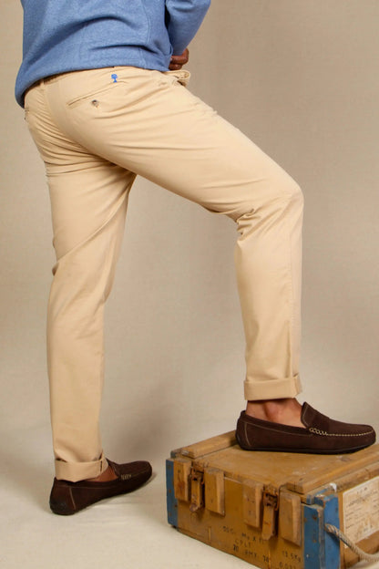 Pantalon Chino Homme Coupe Ajustée « Diego » La 5ème Homme 