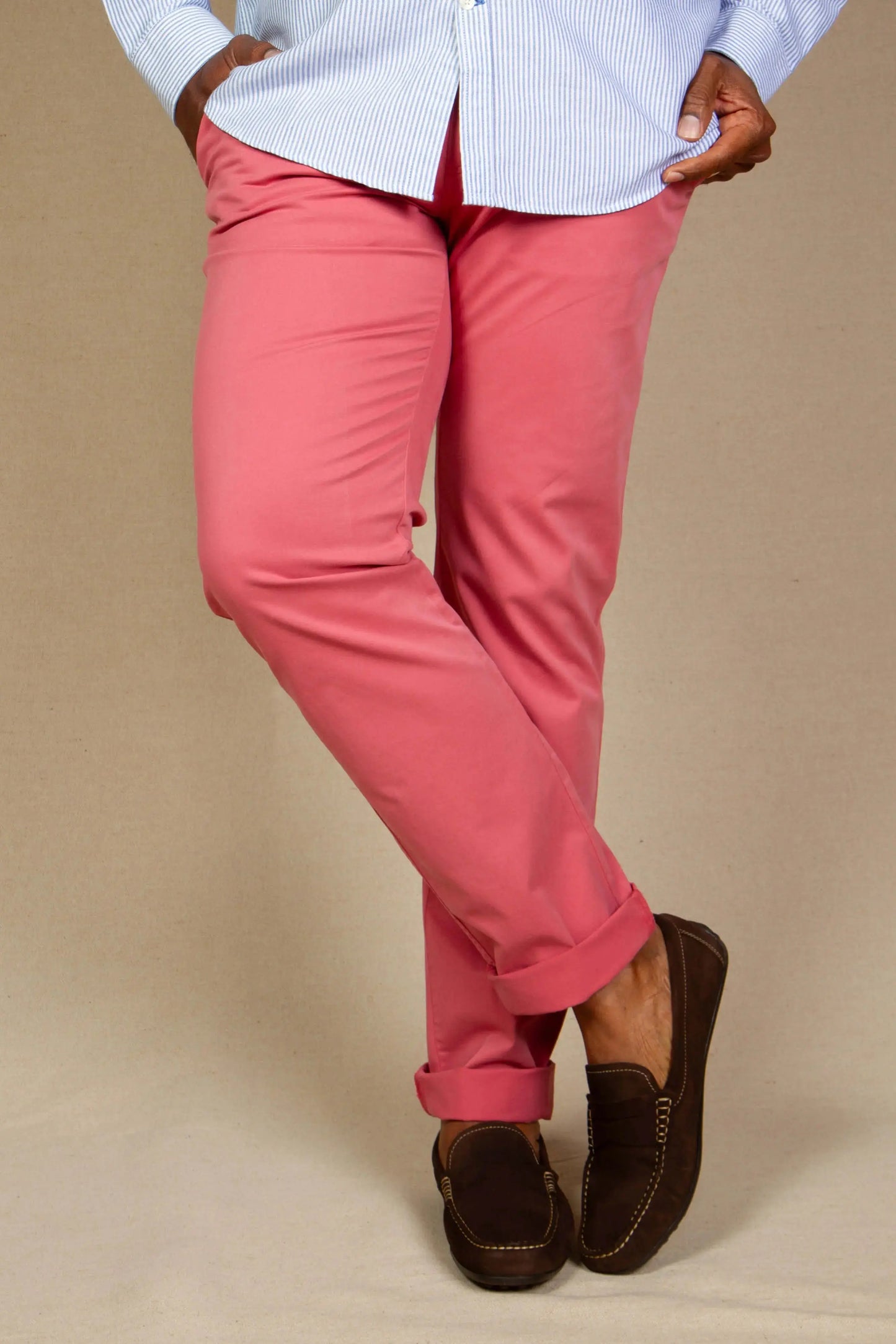 Pantalon Chino Homme Coupe Ajustée « Diego » La 5ème Homme 